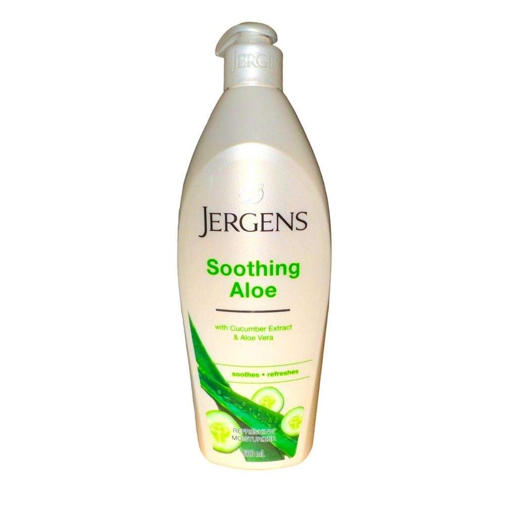 Jergens Soothing Aloe Cucumber Extract Body Lotion, 20.2 Oz